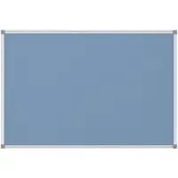 MAUL MAULstandard Pinboard, Textil, 900 x 1200 mm, hellblau