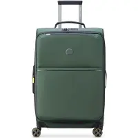 Delsey Turenne Soft 66 Cm Expandable 78l Koffer Auf Rollen Grün L Grün L