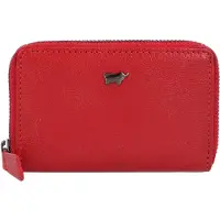 Braun Büffel Leder Geldbörse Anna RFID Wallet Red dunkelrot