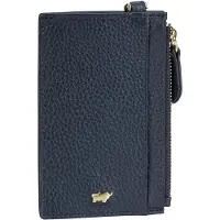 Braun Büffel Leder Schlüsselmäppchen Asti Wallet 4CS Navy dunkelblau