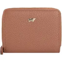Braun Büffel Minigeldbörse ASTI Mini Reißveschluss-Geldbörse 5 Kartenfächer braun Damen - Leder