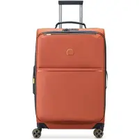 Delsey Turenne Soft 66 Cm Expandable 78l Koffer Auf Rollen Orange L Orange L
