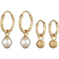 Elli Ohrringe 925 Sterling Silber in Gold | Gr.: onesize
