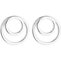 Elli Ohrringe Kreis Ringe Basic Geo Minimal 925 Sterling Silber Elli Silber