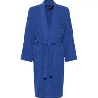Carlo colucci Bademantel Vito in Royalblau | Gr.: M