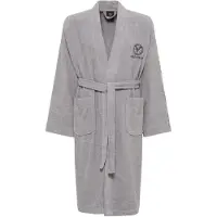 Carlo colucci Bademantel Vito in Silber | Gr.: M