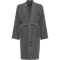Carlo colucci Bademantel Vito in Anthrazit | Gr.: S