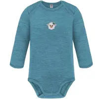 Normani Baby Merino Body Langarm „Auckland" - 9365
