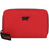 Braun Büffel Minigeldbörse CAPRI RFID Mini Geldbörse rot Damen - Leder