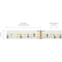 Sigor 32W/m RGB/TW LED-Streifen RGB/2300+6500K 5m 112 LED/m IP20 24V 1662lm WH