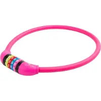M-Wave M Wave Kabelschloss DS 12.6,5 S 650 x 12 mm rosa