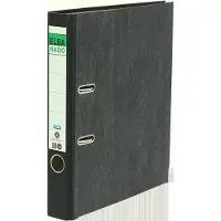 Pierre by Elba Mappe rado A4 Rygbredde: 50 mm Sort Skymarmor 2 b?jler 10404SW