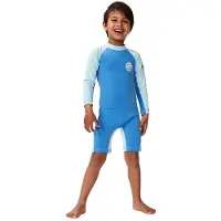 Rip Curl Icons Uv Brushed Toddler Junior-langarm-shorty Mit Rückenreißverschluss