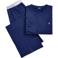Ralph Lauren Pyjama 4P8030 Dunkelblau Relaxed Fit
