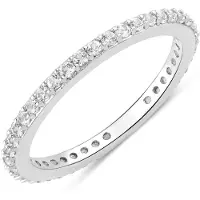 Rafaela Donata Ring aus Sterling Silber mit Topas in silber | Gr.: 58