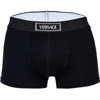 Versace Short Trunk Jersey Cotton Topeka+Elastic Canete Logo Boxershort