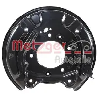 METZGER Bremsträgerplatte 6117015 Hinten Links für TOYOTA LAND CRUISER (KDJ12, GRJ12)