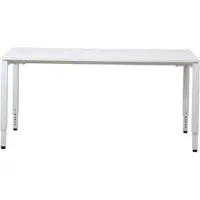 Proregal Höhenverstellbarer Schreibtisch Buzzard | HxBxT 62-85x160x80 cm | Weiß