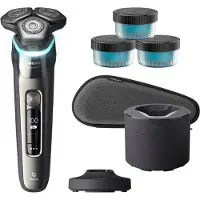 Philips Shaver series 9000 - Elektrischer Nass- und Trockenrasierer mit SkinIQ - S9974/63