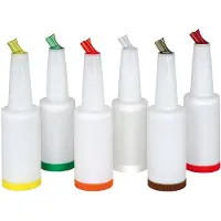 Ich-zapfe Speedbottle Bottle-Pour-Master Flasche 1, Braun Kunststoff