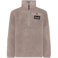 Didriksons Exa Teddyfleece-Pulli, Ash Brown, 120