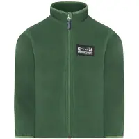 Didriksons Muskot Winddichte Windfleecejacke, Pine Green, 80