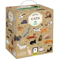 Sonstige Verlage Puzzlove Cats (500 Pcs) 9+ Floor Puzzle