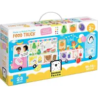 Sonstige Verlage Make-A-Match Puzzle Food Truck