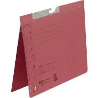 Pierre by Elba Pendelhefter, DIN A4, Manilakarton, 250 g-qm, rot