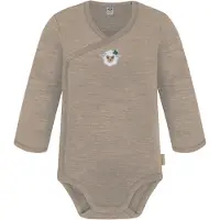 Normani Baby Merino Wickelbody Langarm "Kaitaia" - 9327