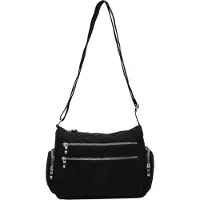 Mindesa Damen Umhängetasche in Schwarz | Gr.: onesize