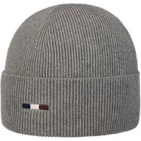 Bugatti Strickmütze Herren Wolle grau, ONE SIZE 812357-0001-09999