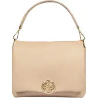 Roeckl sports ROECKL Leder Umhängetasche Soho Crossover Small Creme beige