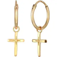 Elli Ohrringe 925 Sterling Silber in Gold | Gr.: onesize
