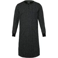 JP 1880 Langer Schlafanzug in schwarz | Gr.: XXL