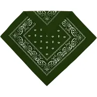 Normani Outdoor Sports 3 Bandana Kopftuch in Oliv/Schwarz | Gr.: onesize