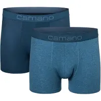 Camano Boxershorts Unterhosen Herren elastischer Gummibund ohne Einschneiden Baumwolle Stretch hautfreundlich Atmungsaktiv