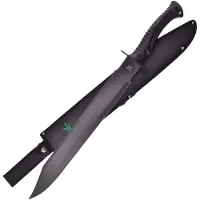 Frost Cutlery Rubber Handle Machete, schwarz