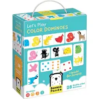 Banana Panda Let's Play Farbige Dominosteine 2+
