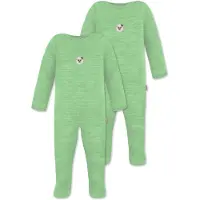 Normani 2er Pack Baby Merino Strampler „Levin" - 9411