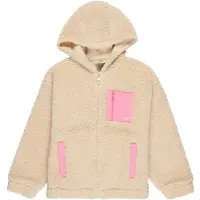 Roxy Fleecejacke Perfect Cloud ERGJK03138 Beige Relaxed Fit