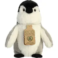Aurora Eco Nation Plüsch-Pinguin Weiß 23cm