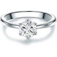 Trilani Ring - Sterling Silber Ring Zirkonia - Gr. 63 - in Silber - für Damen