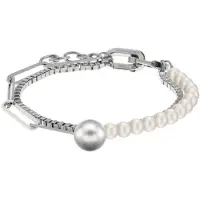 Liebeskind berlin Armbänder - Edelstahl The Material Mix - Gr. ONESIZE - in Silber - für Damen