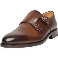 Henry Stevens Slipper & Pantoletten - Schnallenschuhe Marshall CDM - Gr. 46 (EU) - in Braun - für Damen