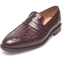 Henry Stevens Slipper & Pantoletten - Loafer Marshall PL - Gr. 45 (EU) - in Braun - für Damen