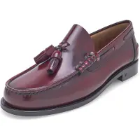 Henry Stevens Slipper & Pantoletten - Loafer Hunter M TL - Gr. 45 (EU) - in Rot - für Damen