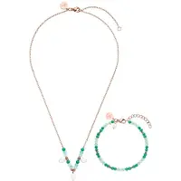 Purelei Mahina Club Beach Breeze Set Rosegold Größe: OS | Halsketten Outlet | Damen | Rosa