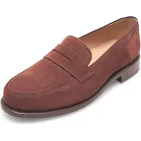 Henry Stevens Slipper & Pantoletten - Loafer Haywood PL - Gr. 45_5 - in Braun - für Damen