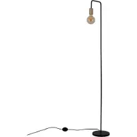 Näve Stehleuchte - Stehleuchte "MODO" H: 150 cm, Stehlampe im Industrial Style, ausMetall in schwarz, 150 cm hoch, Maße 20,5 x 20,5 cm, E27-Fassung – Druckschalter